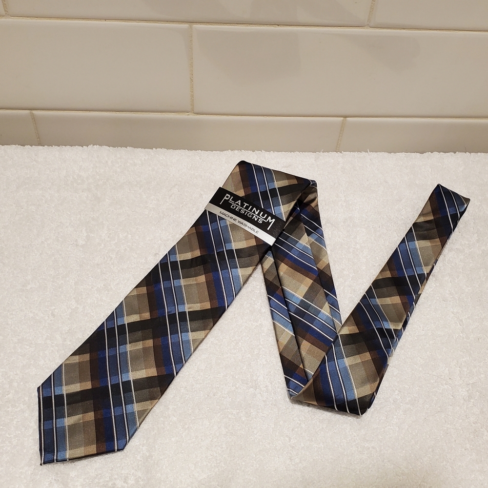 Platinum Designs Men's Wearhouse Tie, Tall Size